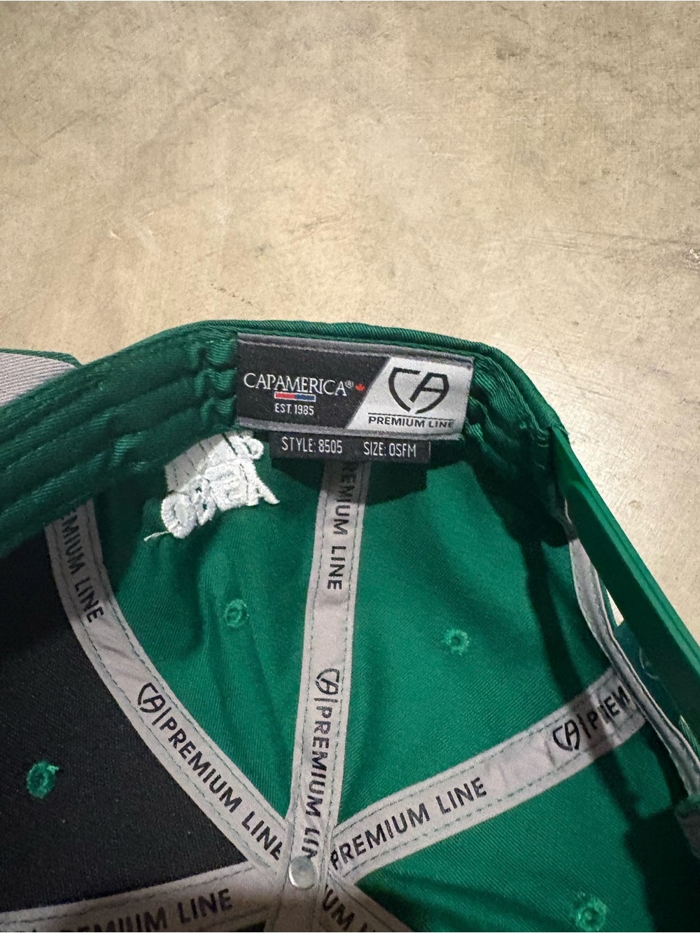 Green Sprite Snapback - Picture 4 of 4